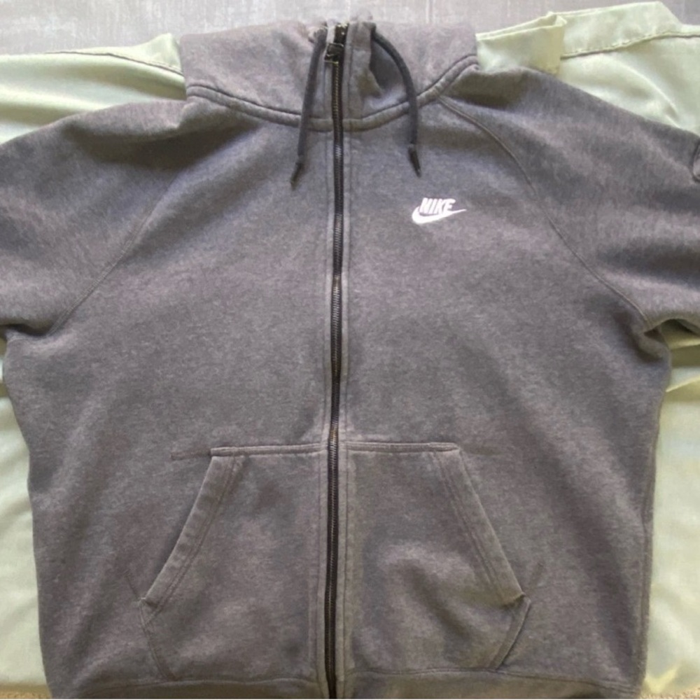 Nike Charcoal Full-Zip Hoodie